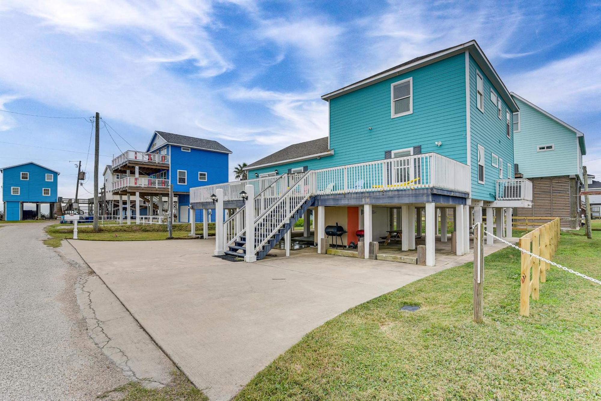 Large Group Gulf Retreat, Steps To Surfside Beach! Buitenkant foto